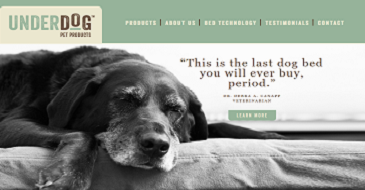 Pet Product Website