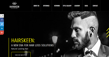 Hair Care/Salon Website